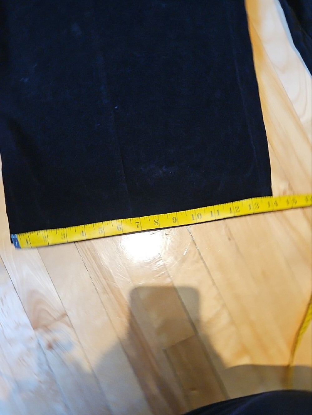 NAIF Black Crop Wide-Leg Pull-On Pants - Picture 8 of 11